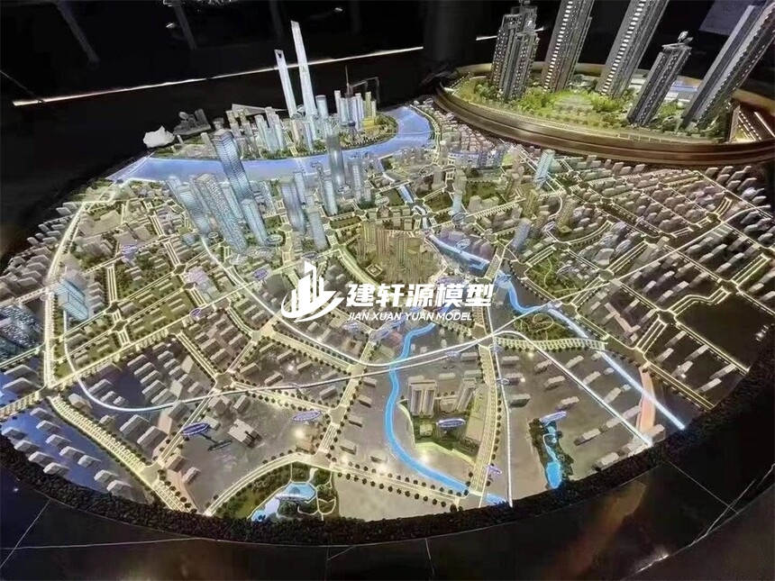 大洼规划模型制作