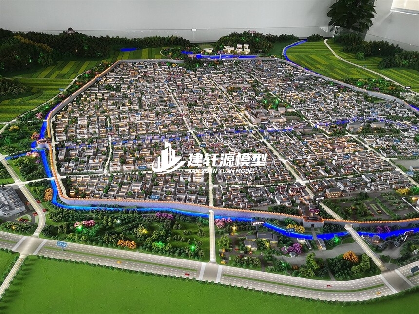 大洼城市规划模型