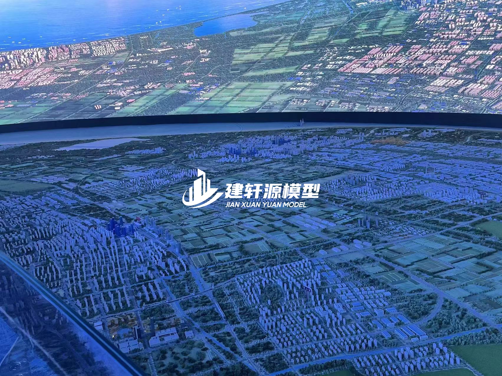 大洼城市规划模型制作