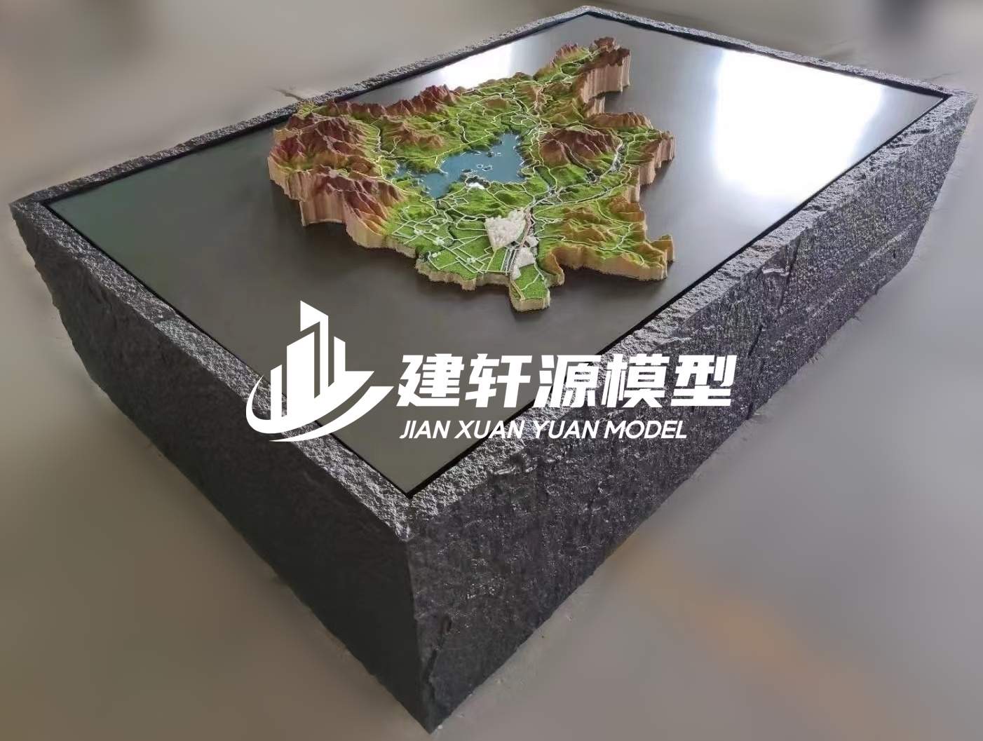 大洼地貌模型制作