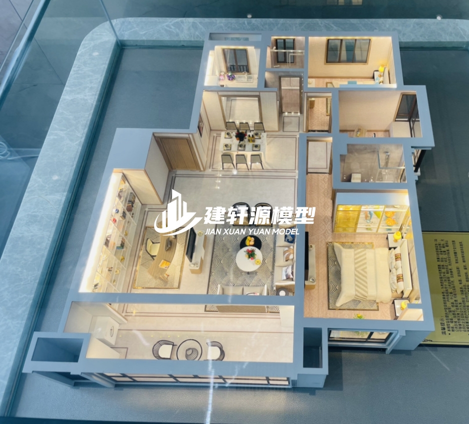 大洼地产户型模型