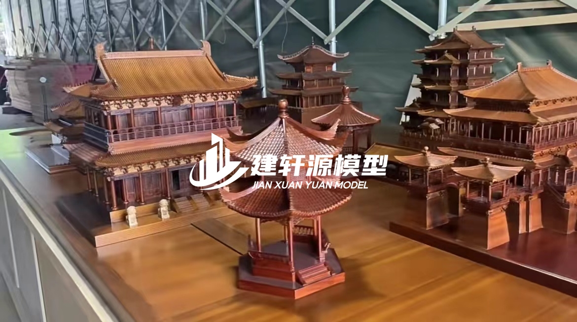 大洼古建模型制作